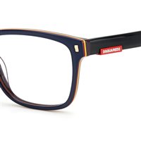 Montatura vista Dsquared Uomo D2 00078RU/17 BLUE RED55 - D2 00078RU/17 BLUE RED55